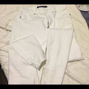 White Lucky Jeans